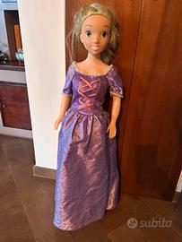 Bambola Rapunzel Disney Gigante 80cm Originale