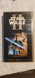 videocassetta VHS film star wars episodio 2
