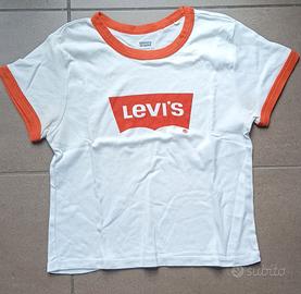T-shirt crop top Levi's taglia M