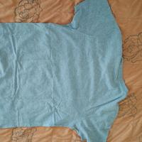 maglia maniche corte grigio