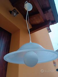 lampadario in vetro
