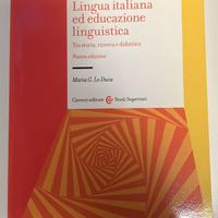 Lingua italiana ed educazione linguistica