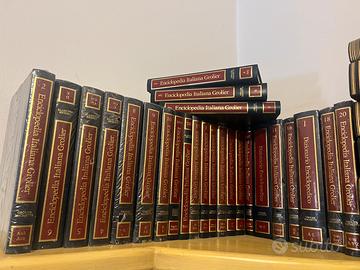 Enciclopedia Italiana Grolier  21 volumi