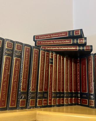 Enciclopedia Italiana Grolier  21 volumi