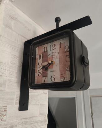 orologio doppio da parete 