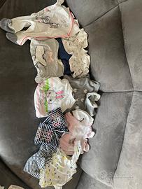 stock neonata bimba 0-3 mesi 
