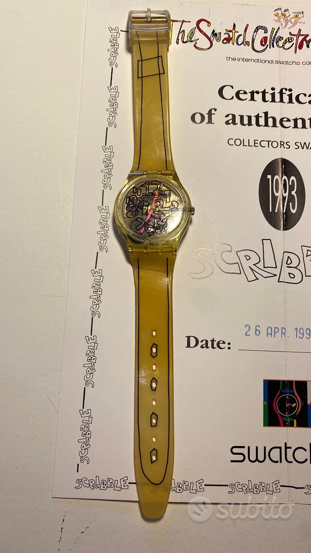 Swatch Scribble (1993) - Collezionismo In vendita a Verona