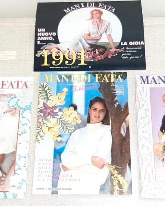 Stock Riviste Mani di Fata,3 numeri+Calendario1991