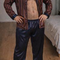 pigiama uomo satinato