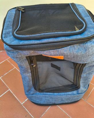 Zaino trasportino per animali domestici