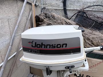 Motore gommone 25 cv johnson