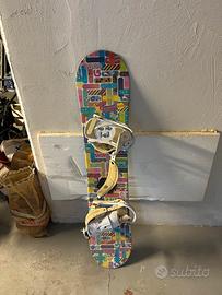 snowboard burton da bambino