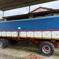 Rimorchio 2 assi traino agricolo