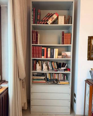 Libreria con cassettiere