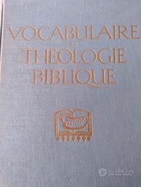 VOCABULAIRE THÉOLOGIE Biblique Xavier Léon-Dufour