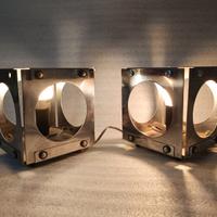 Lampade Space Age " Cubo " Reggiani ( Coppia )