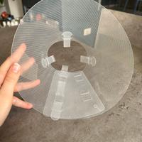 Collare cono elisabettiano per animali