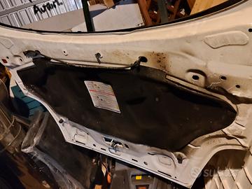 cofano motore bianco fiat punto evo 