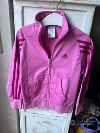 Felpa Adidas 6 anni rosa
