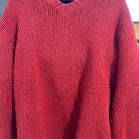 Maglione Dolce e Gabbana Lana Rosso