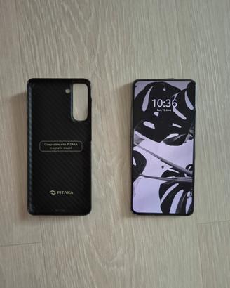 Samsung Galaxy s21 + cover Pitaka