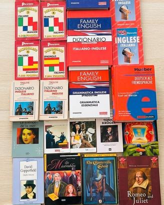 Libr e Dizionari Inglese Francese Tedesco Spagnolo