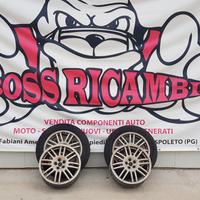 4x CERCHI IN LEGA ALFA ROMEO 156 147 GT Q4 DA 17