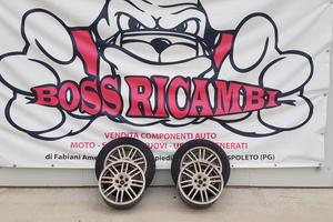 4x CERCHI IN LEGA ALFA ROMEO 156 147 GT Q4 DA 17