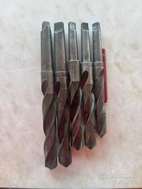 Punte trapano attacco conico HSS