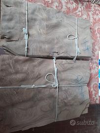 Radica legno  per impiallacciatura circa 25mq