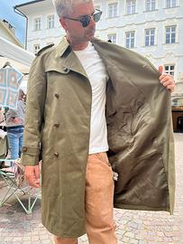 Trench coat vintage militare
