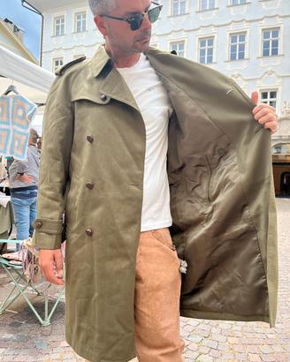Trench coat vintage militare