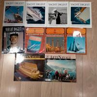 Riviste vintage Yacht Digest e Arte Navale