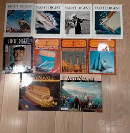 Riviste vintage Yacht Digest e Arte Navale