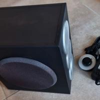 Subwoofer amplificato e filtrato