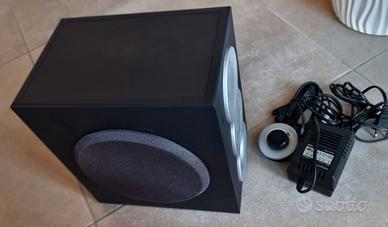 Subwoofer amplificato e filtrato