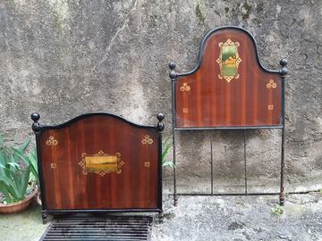 SCONTATISSIMO Letto in ferro battuto antico