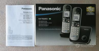 Cordless Panasonic. Compatibile con VOLTE e VOIP
