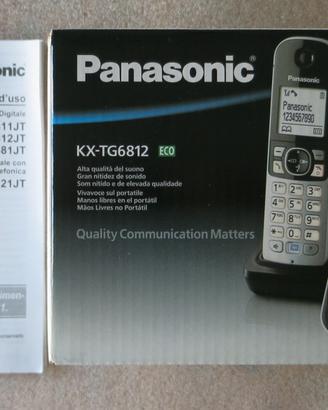 Cordless Panasonic. Compatibile con VOLTE e VOIP
