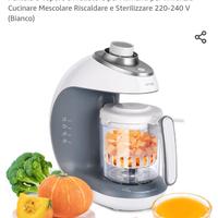 Cuocipappa neonati frullatore 5 in 1