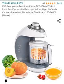 Cuocipappa neonati frullatore 5 in 1