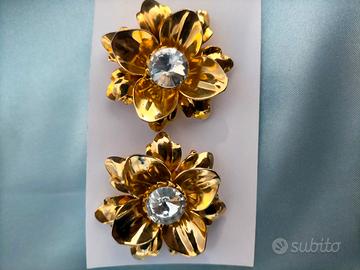 LOTTO DI 9 PAIA DI ORECCHINI VINTAGE 