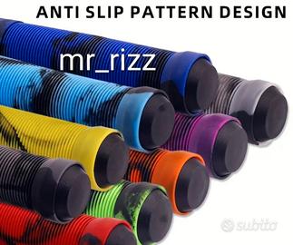 Manopole bicicletta professionali antiscivolo