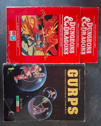 GURPS e D&D scatola rossa