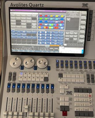 Avolites Quarz dmx mixer luci