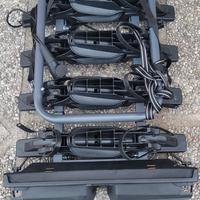 Portabici 4 posti per gancio traino