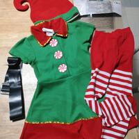 vestito elfo bambina