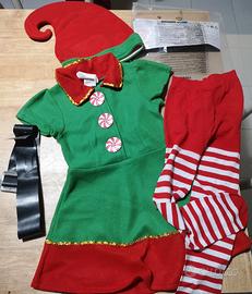 vestito elfo bambina
