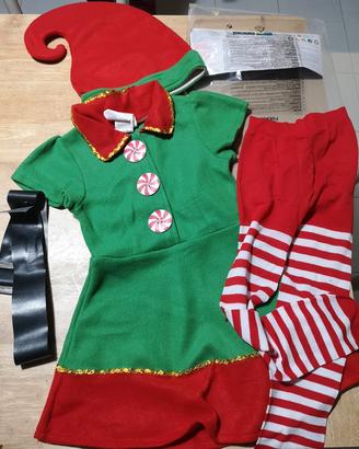 vestito elfo bambina