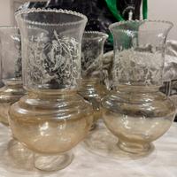 Set lampadario antico fatto a mano